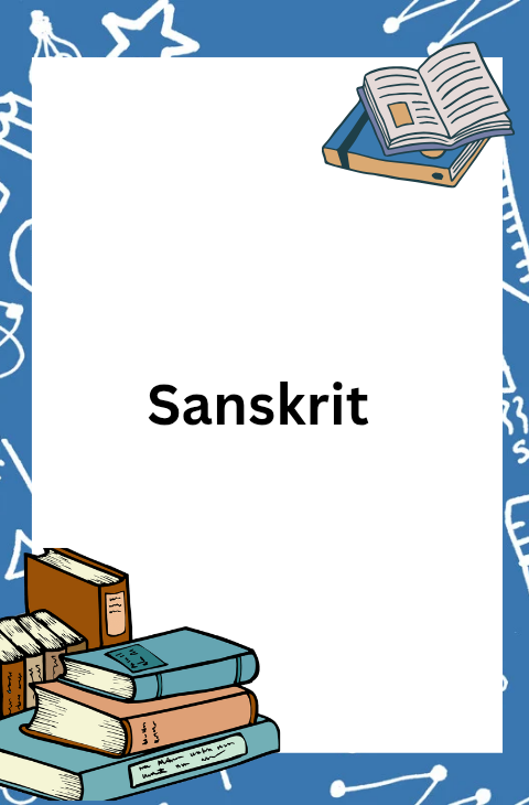 Sanskrit degree 1st year