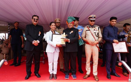 Atmanirbhar Spirit on Wheels: Chandigarh’s Janvi Jindal Receives Dual Honours on Independence Day