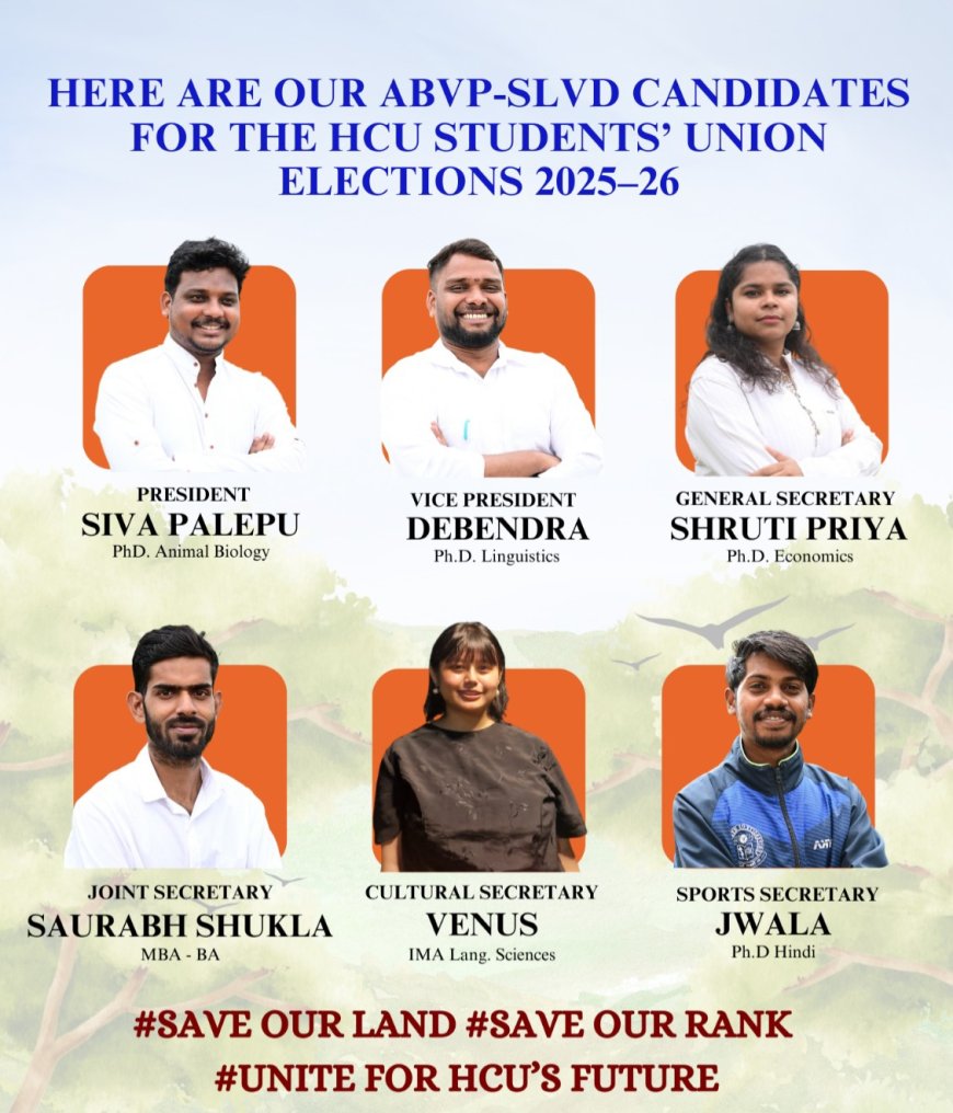 Why Only ABVP at HCU?